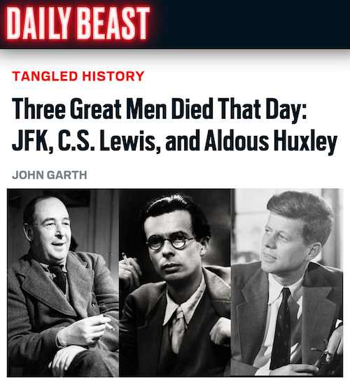 Three great men died that day – John Garth
